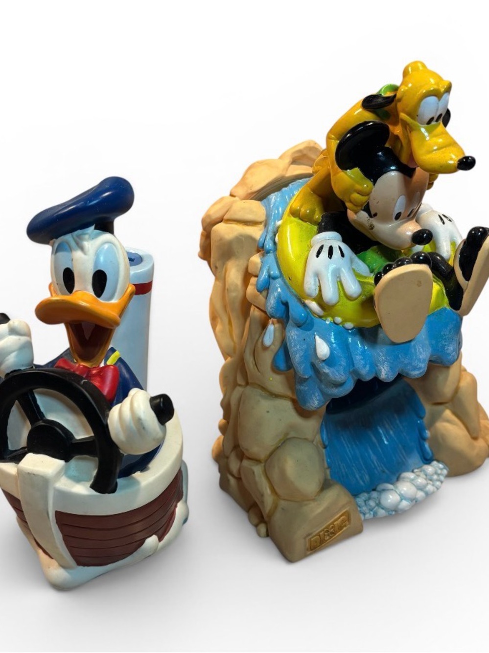 Disney Donald Duck & Mickey with Pluto Figurine Set - Multicolor